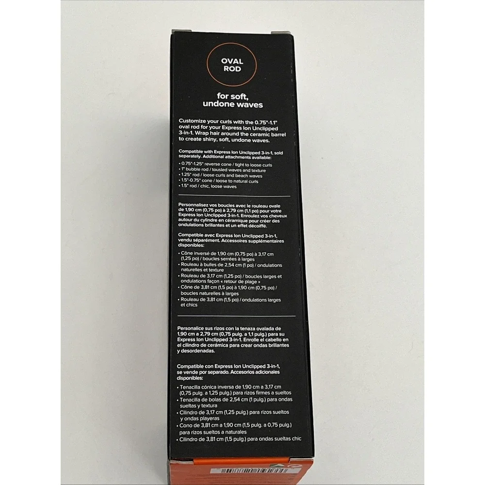 Paul‎ Mitchell Express Ion 3-in-1 Oval Rod Curling Attachment New 0.75